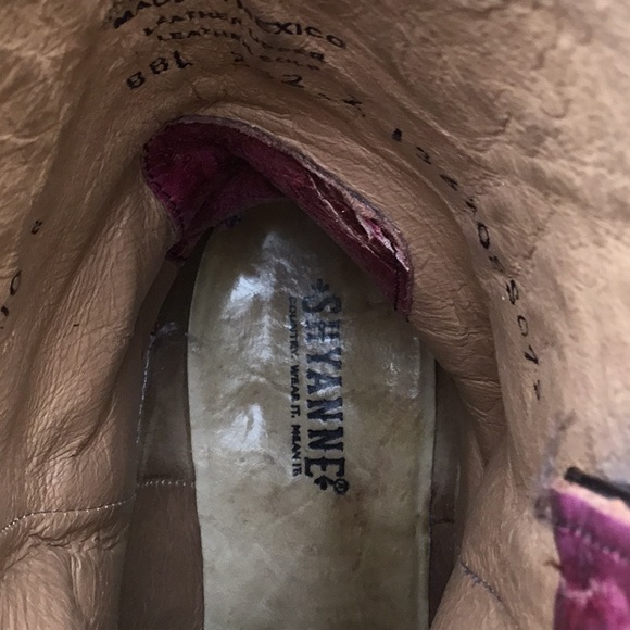 Shyanne Women’s Stryke Square Toe Brown & Pink Western Boots - Picture 16 of 16